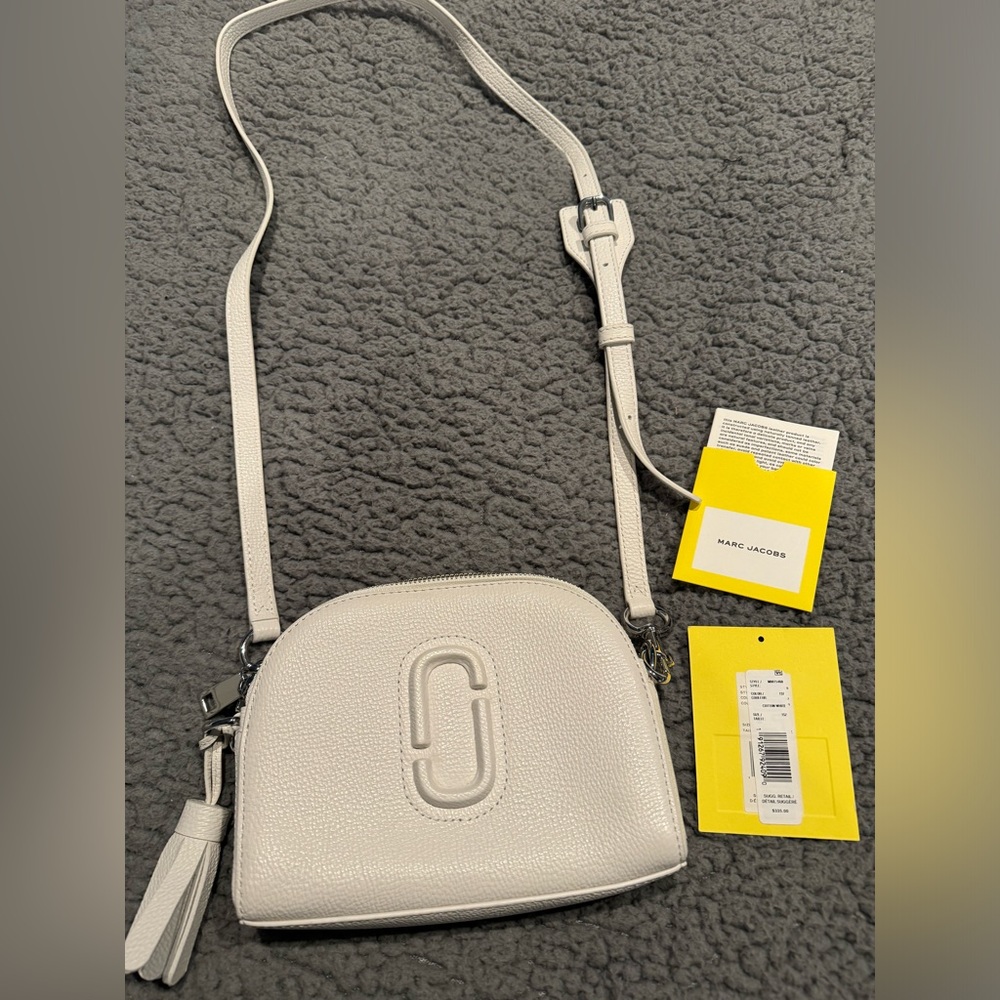 Marc Jacobs White Crossbody - NWOT